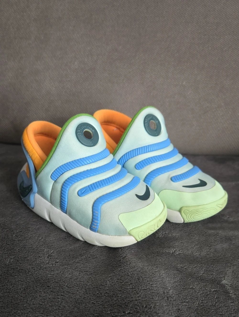 Nike Dynamo 2 EasyOn TD Glacier Blue Sundial Kid 7C
